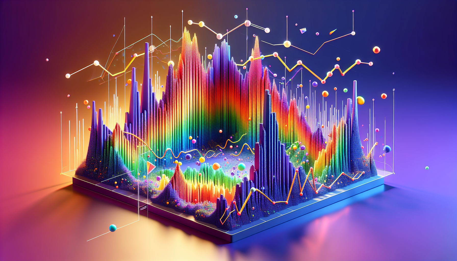 Website performance analysis graph